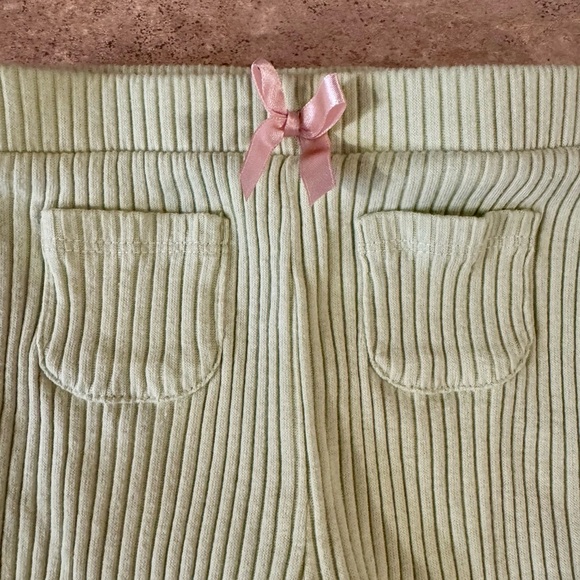 Nicole Miller - 6/9 Month Three piece Peach and Green Set -NWOT - Picture 6 of 14